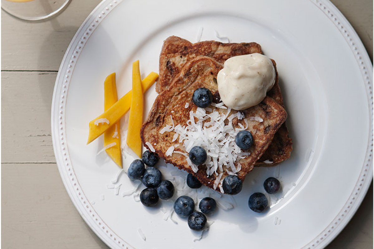 Your Delicious Simple Vegan French Toast!-1